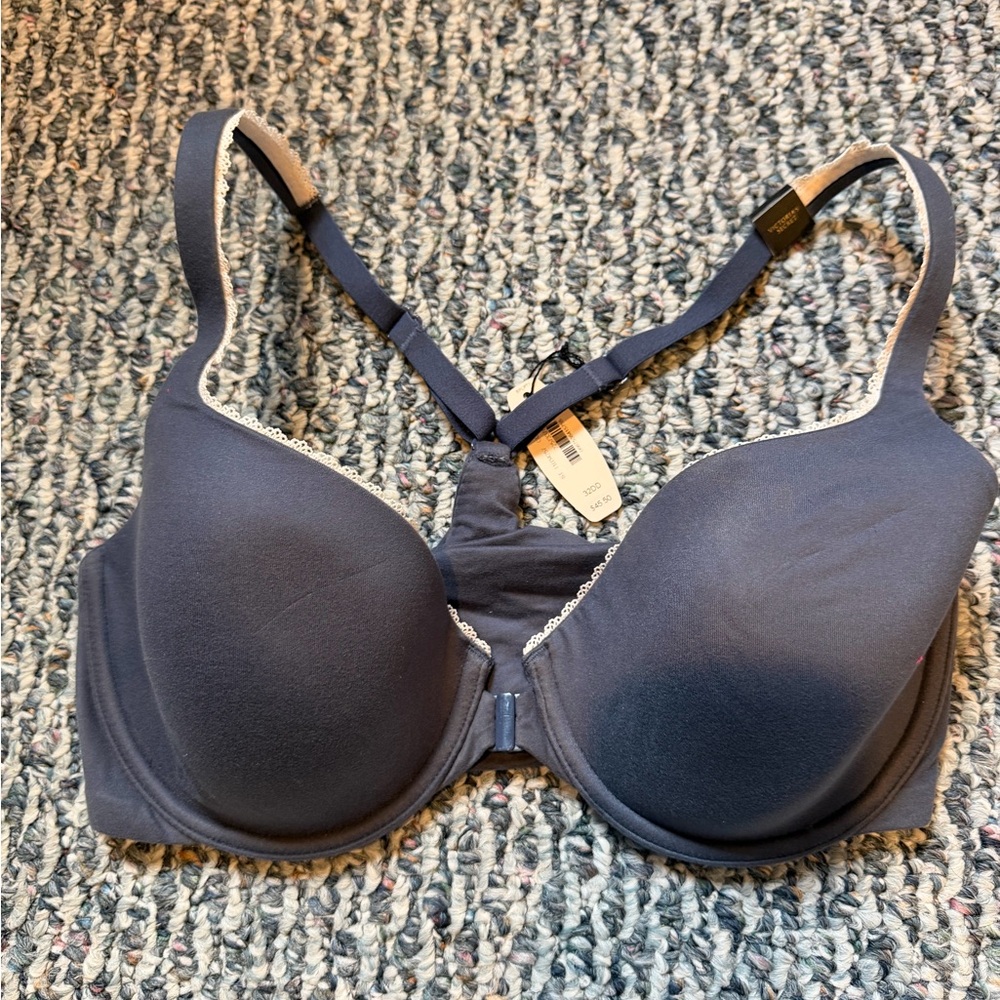 Victoria’s Secret Women's Gray/Blue Bra